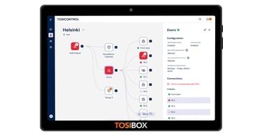 TosiControl ipad networks